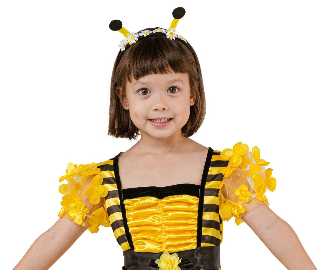 Role play-set for child Bee (dress, hairband, belt), size 92/104 cm